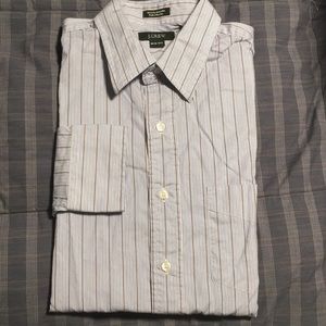 J. Crew 2-Ply 100% Cotton Shirt - M